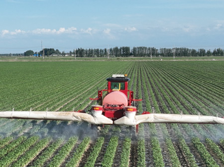 MILE米乐3WPQ-5000型牵引式风幕式喷杆喷雾机