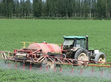 MILE米乐3WPQ-4000型牵引式风幕式喷杆喷雾机