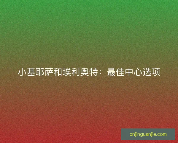 小基耶萨和埃利奥特：最佳中心选项